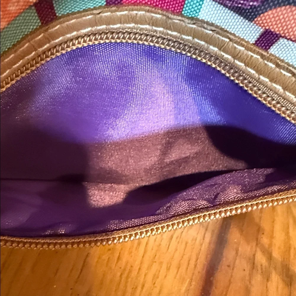 Lily Bloom Colorful Patchwork Crossbody Bag - Picture 9 of 10